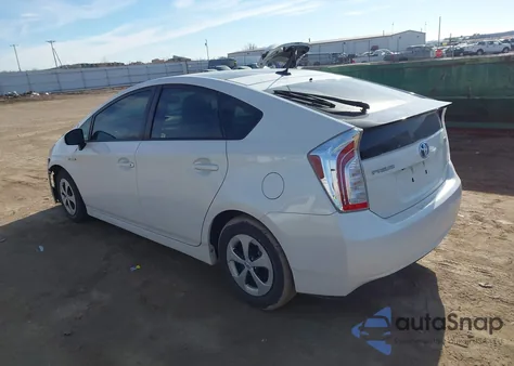 2013 Toyota Prius Four z USA, uszkodzony, nr VIN JTDKN3DU6D5590917